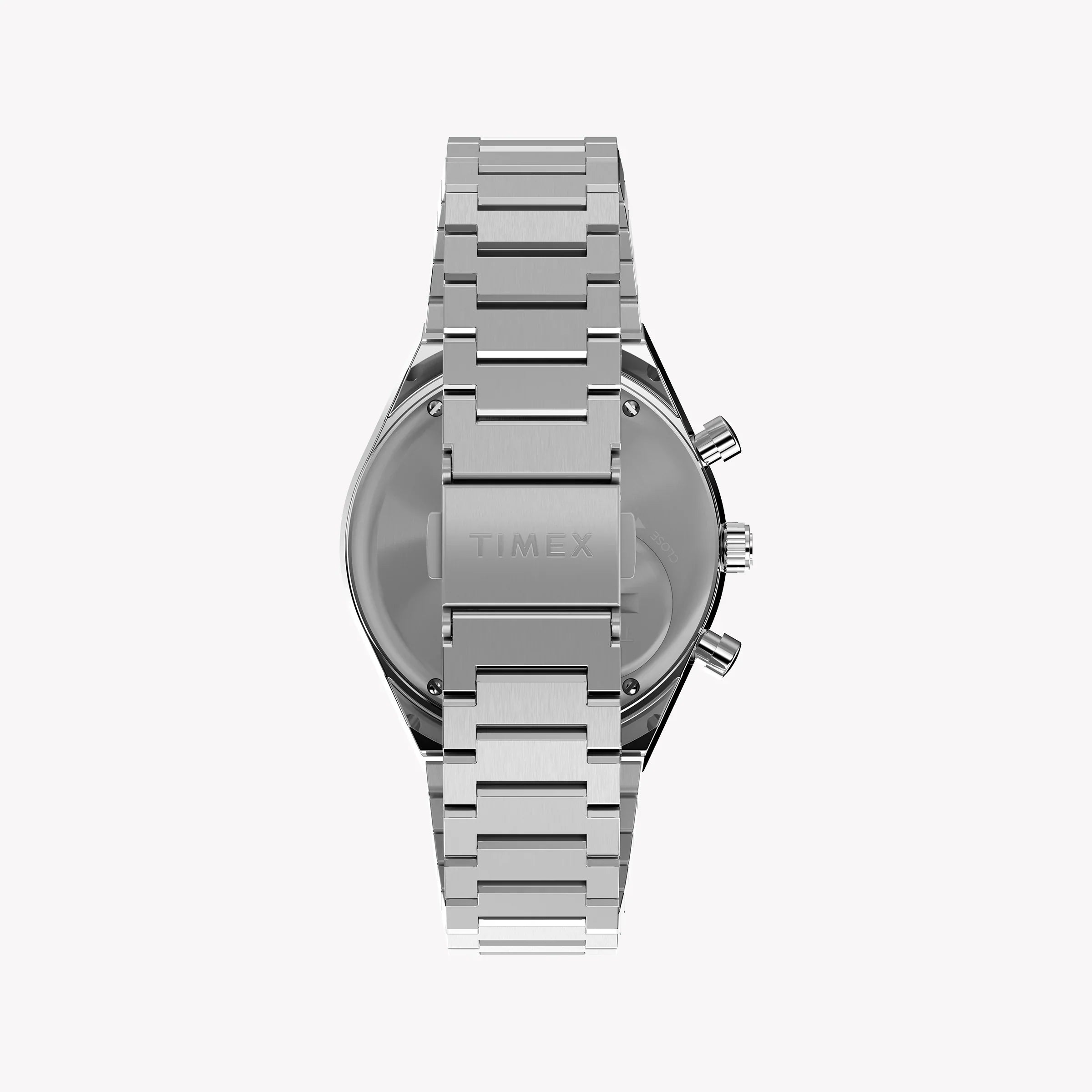 Timex Men's Stainless Steel Blue Dial Watch, Silver | TW2W51600-2